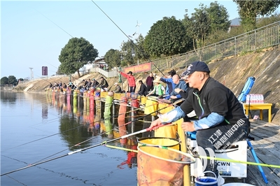 青山綠水間 樂在“漁”中 江津區“石筍山杯”釣魚比賽舉行